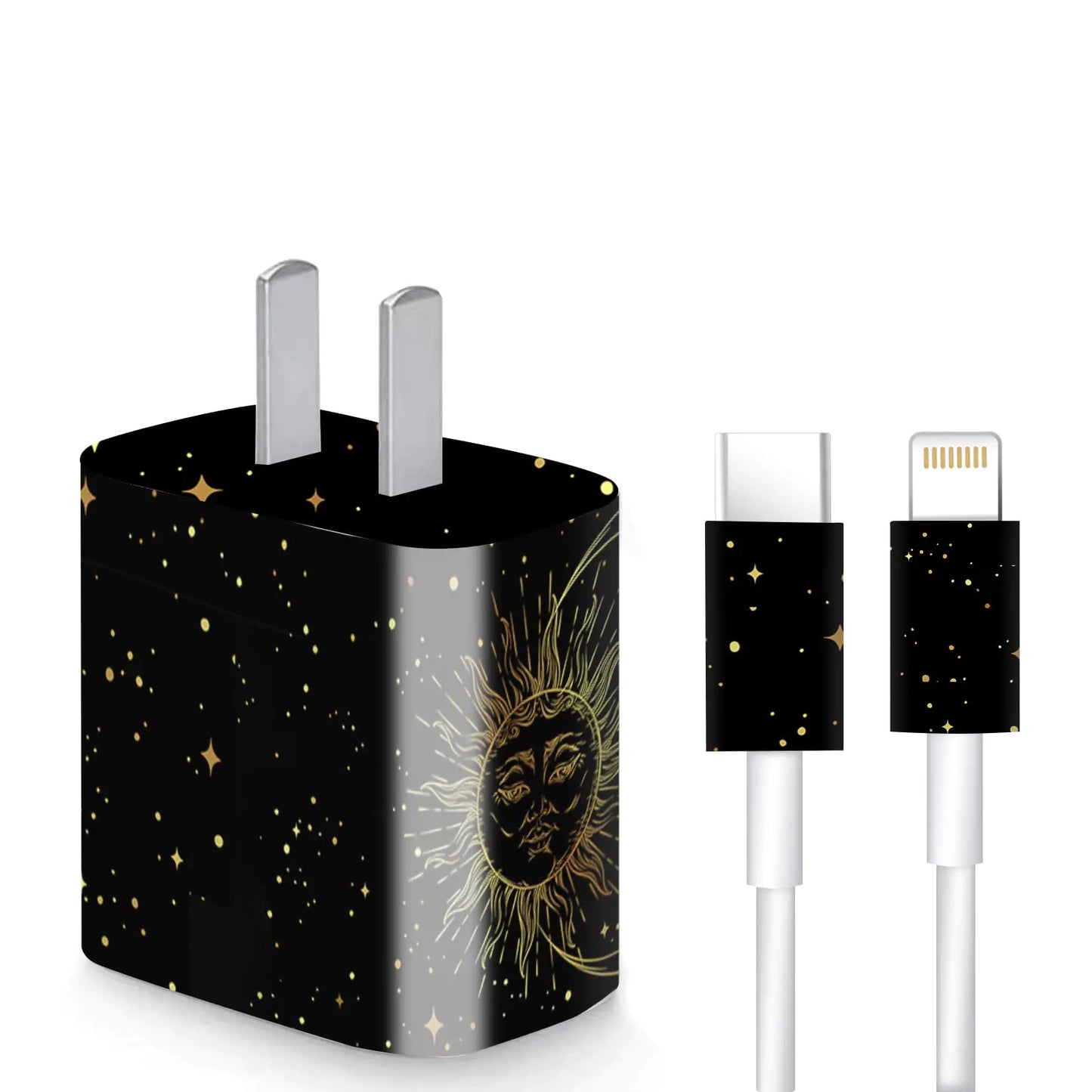 Charger Skin Charger Decal Wrap Compatible with iPhone 18W / 20W Charger Wall Charger Stickers Tarot