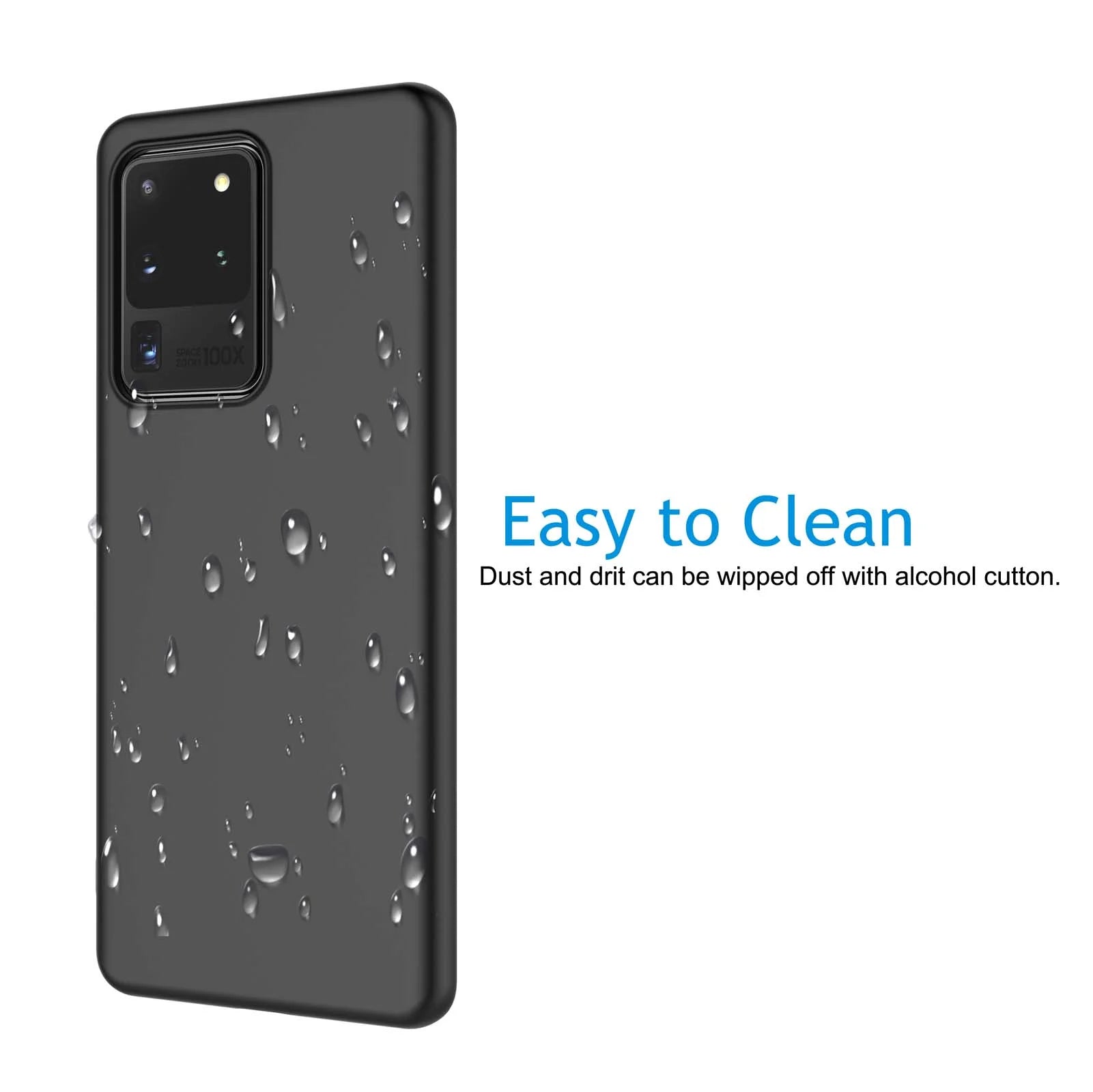 Cases Cover for 2020 Samsung Galaxy S20 Ultra 5G, S20 5G, S20 plus 5G,  Soft Silicone Gel Rubber Bumper Phone Case Anti-Scratch Hard Shell Shockproof Protective Case Cover