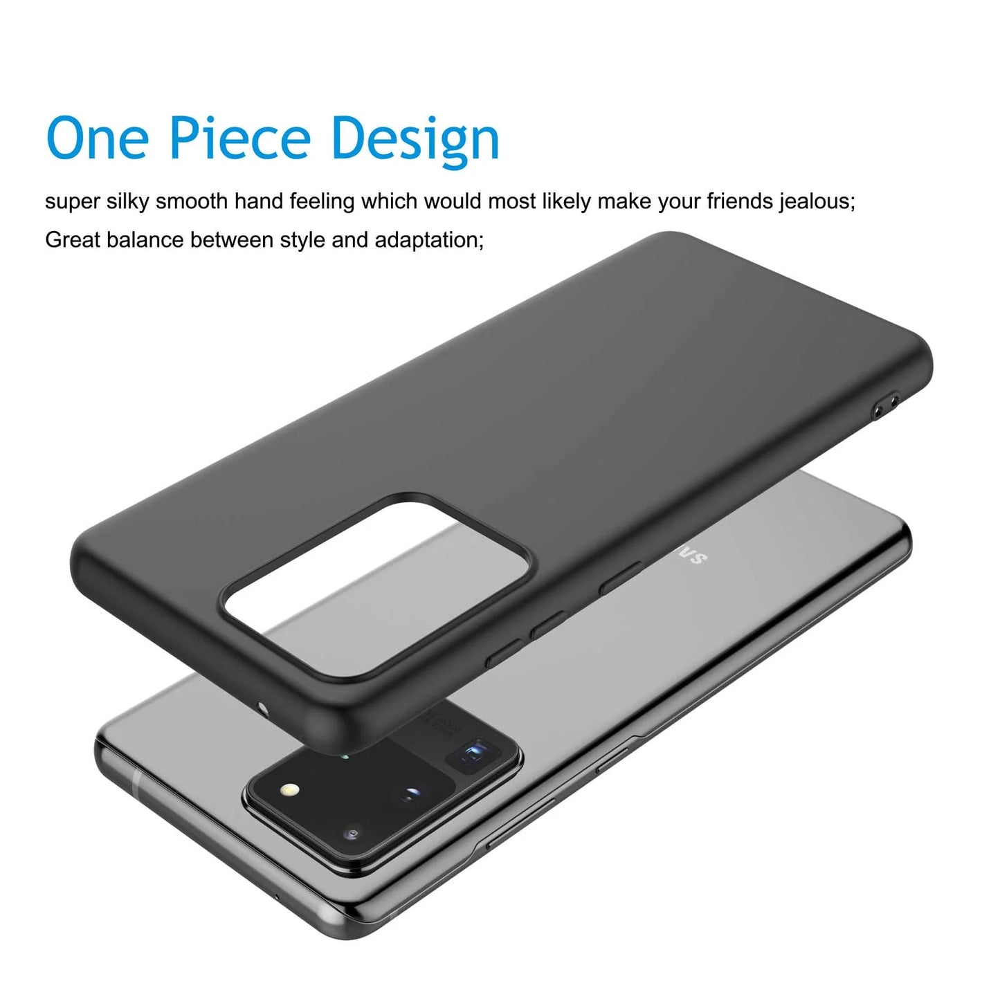 Cases Cover for 2020 Samsung Galaxy S20 Ultra 5G, S20 5G, S20 plus 5G,  Soft Silicone Gel Rubber Bumper Phone Case Anti-Scratch Hard Shell Shockproof Protective Case Cover