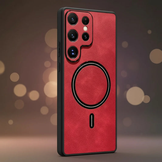 Case for Samsung Galaxy S24 UltraDesigned for Samsung S24 Ultra Case with Full Camera LensCamera & Phone ProtectionSlim Case for Samsung S24 Ultra Phone Cover 6.8"(Dark Red)