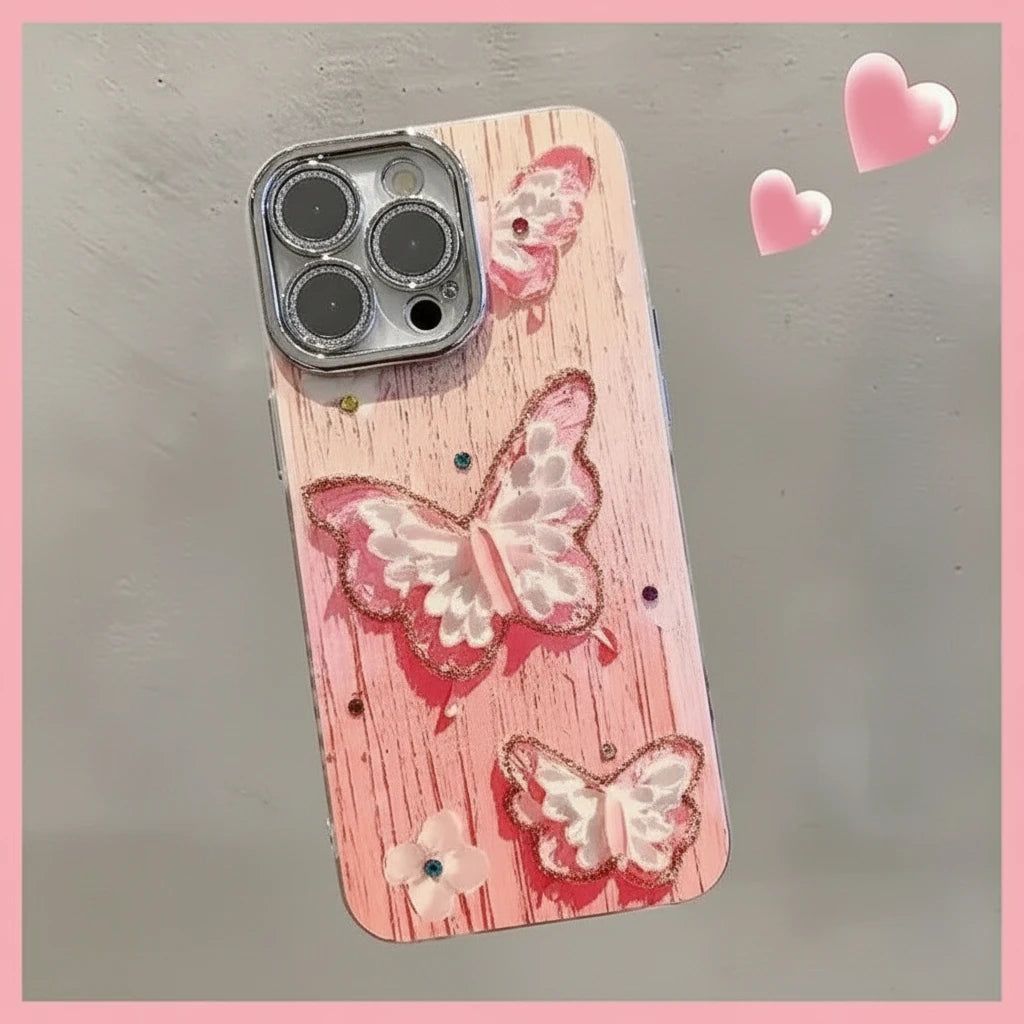 Butterfly Flower Iphone Case